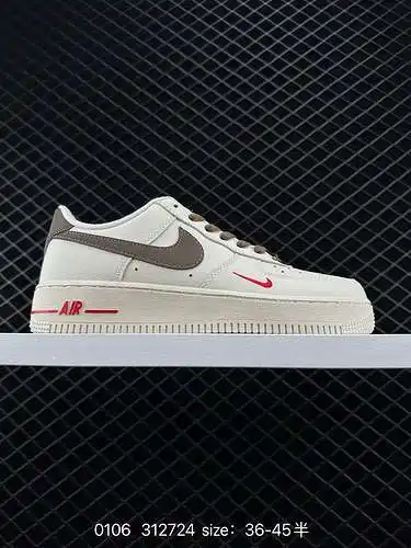 2 Nike Air Force Low Air Force 1 zapatillas deportivas informales, versátiles y de caña baja. La com