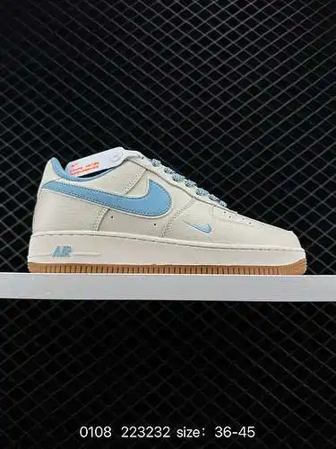6 Nike Air Force Low Air Force One zapatillas deportivas informales, versátiles y de caña baja. La c
