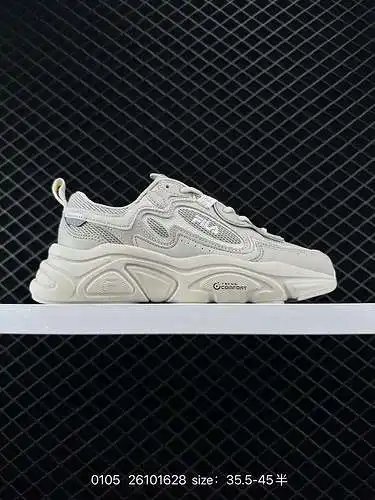 4 Zapatos de mujer Fila/Fila 223 nuevos zapatos oficiales transpirables con garra de gato, suela gru