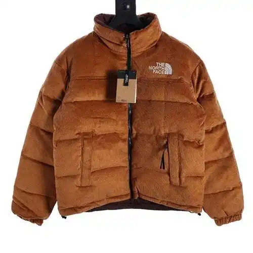 ¡Servicio posventa disponible después del año nuevo! Chaqueta de plumón reversible de pana limitada 
