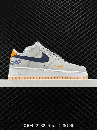 2 Nike Air Force Low Air Force 1 zapatillas deportivas informales, versátiles y de caña baja. La com