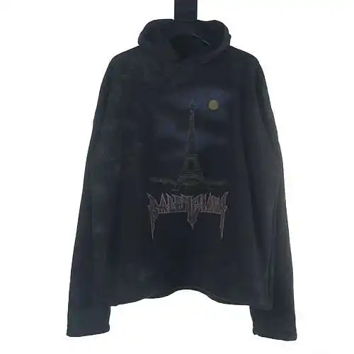 Balenciaga BLCG 23FW Tower Polar Sudadera con capucha