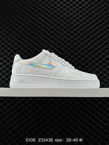 8 Nike Air Force Low Air Force One zapatillas deportivas informales, versátiles y de caña alta. La c