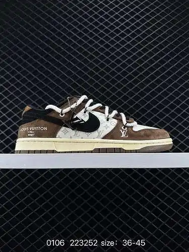 26 Nike NK Dunk Low Retro a nivel de empresa "Personalización de correas de alta gama con brico