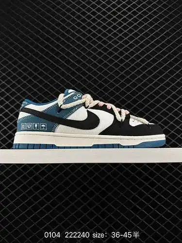 2 cordones con cordón deconstruidos Nike SB Dunk Low a nivel de empresa, productos originales puros 