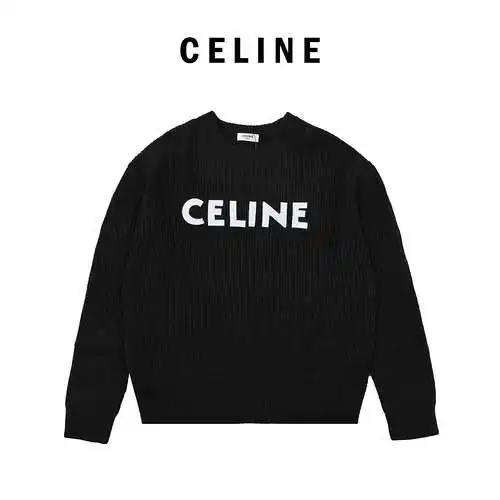 Jersey CE Celine 21FW con logo clásico en el pecho