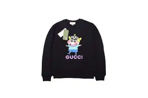 Gu*cci 23Fw Crayon Shin-chan sudadera con cuello redondo