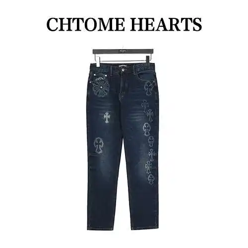 Pantalones vaqueros cruzados múltiples CH/Cro Heart