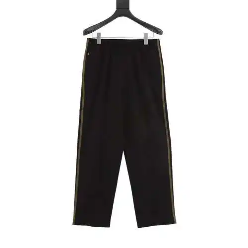 pantalones de traje BV con rayas laterales