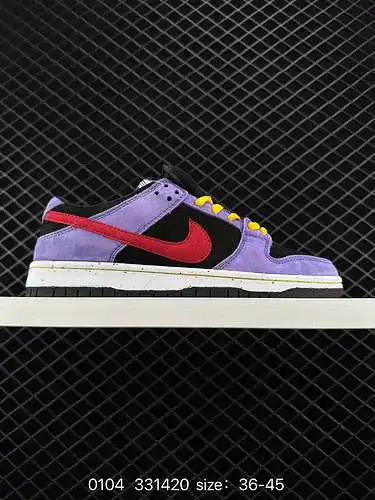 Nike SB Dunk Low series zapatos de skate deportivos informales de caña baja retro. El cojín ZoomAir 