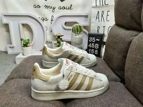 158DAdidas clover Originals Superstar shell toe zapatillas deportivas clásicas informales para todo 
