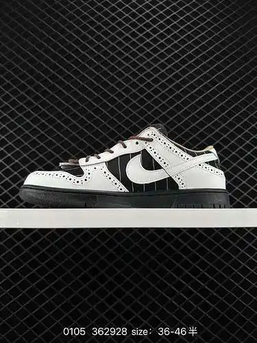4 Nike Dunk Low LX "Summit White and Cacao Wow" Nike SB Low Top Borla Barroco Blanco y Neg