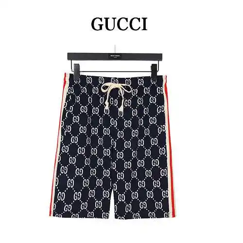 Pantalones cortos clásicos de jacquard con estampado integral de G*cci
