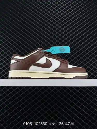 Nike Dunk Low "Surfaces In Brown And Sail" Nike SB Low Marrón chocolate y blanco Todo el p