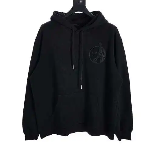 Sudadera con capucha y estampado de rombos LV Tower Hot