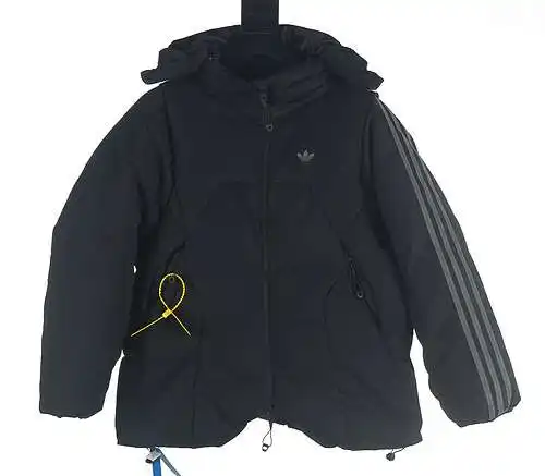 ¡Servicio posventa disponible después del año nuevo! Chaqueta de plumón desmontable estilo Adidas AD