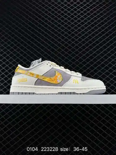 4 Nike Zapatillas Nike Dunk Low Retro Zapatillas retro deconstruidas con cordones Como zapatilla de 