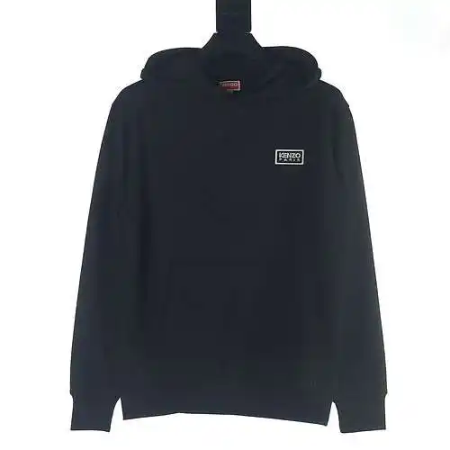 KE*NZO Kenzo KZ 24 nuevo producto de principios de primavera sudadera con capucha bordada en blanco 