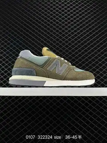 2 plus terciopelo genuino NB New Balance New Balance WL74 serie zapatos deportivos retro informales 