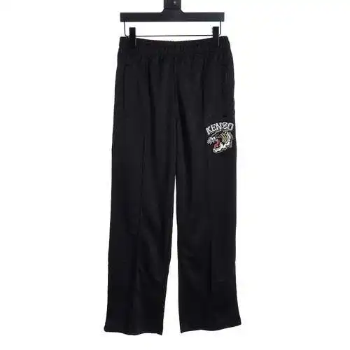 KZ 23 pantalones de pierna ancha informales bordados con cabeza de tigre, nuevo estilo