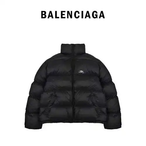 BLCG/Balenciaga 23Fw chaqueta reflectante de algodón para deportes de esquí con etiqueta pequeña 3M