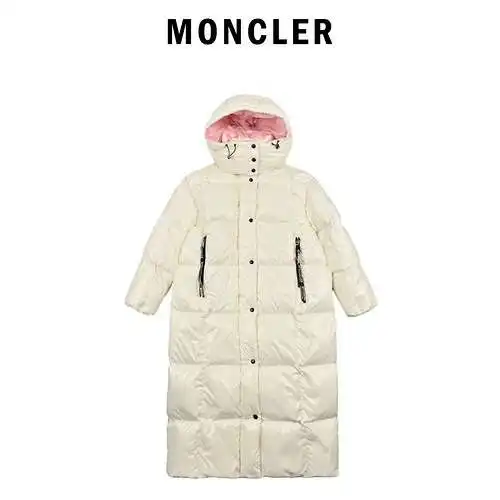 MC|Moncler Mouth Parana Victoria Victoria Chaqueta larga de pan/Chaqueta larga de plumas