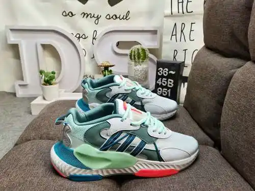 951D nivel corporativo Adidas HI-TAIL trébol zapatos de papá de suela gruesa zapatos casuales