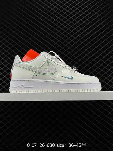 Nike Air Force Low Air Force 1 zapatillas deportivas informales, versátiles y de caña baja. La combi