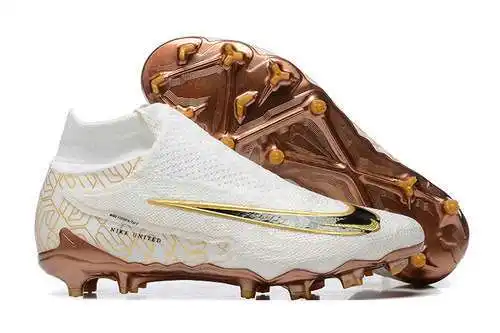 Llegada) Zapatillas de fútbol Nike Phantom GX de caña alta, impermeables, totalmente tejidas, con pa