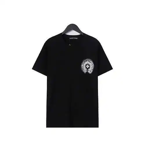 Mangas cortas estampadas de espuma CH Crow Heart Blurred Ghost