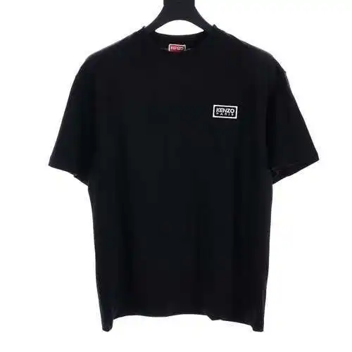 KZ 24 camiseta de manga corta con letras bordadas en blanco y etiqueta negra nuevo producto de princ