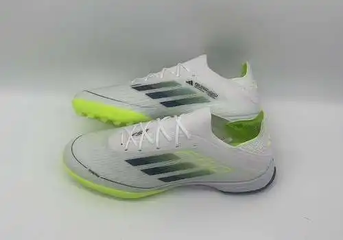 Llegada) ADIDAS Adidas F50+ zapatillas de fútbol ultraligeras TF clavos rotos Adidas F50 TF 39-45