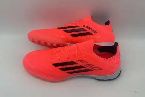 Llegada) ADIDAS Adidas F50+ zapatillas de fútbol ultraligeras TF clavos rotos Adidas F50 TF 39-45