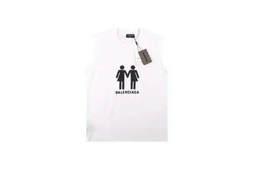 BLCG/Balenciaga PRIDE camiseta de manga corta con bandera de doble retrato