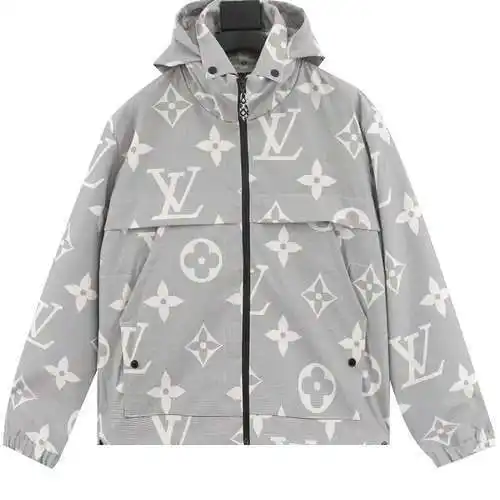Chaqueta cortavientos con cremallera estampada para presbicia 1V
