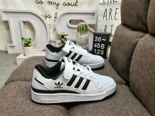 123DAdidas Forum 84 Zapatillas deportivas informales de moda, versátiles, de caña baja y caña baja. 