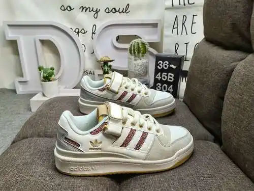 304DAdidas Forum 84 Zapatillas deportivas informales de moda, versátiles, de caña baja y caña baja. 