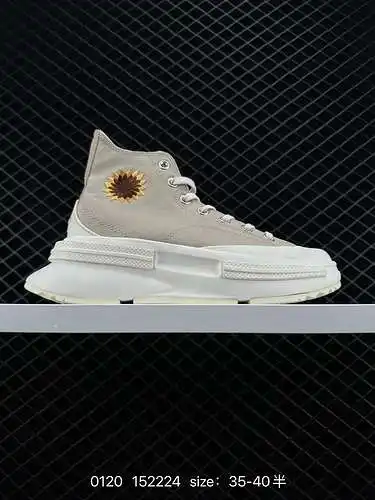 2 Los zapatos CONVERSE/Converse para hombres y mujeres son medias tallas genuinas y utilizan una com