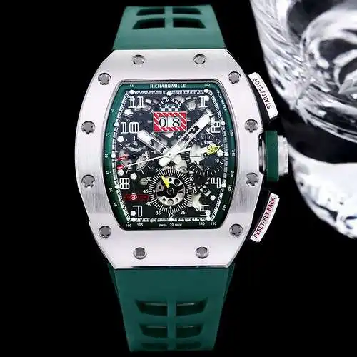 Reloj Richard@Mill para hombre con movimiento mecánico original totalmente automático, caja superior