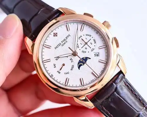 Reloj Patek@Philippe para hombre con movimiento mecánico original totalmente automático, caja superi