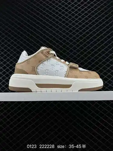 4 Los zapatos para hombres y mujeres de la marca deportiva MLB/Korea F&F son medias tallas genui