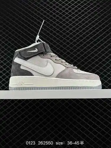 2 Nike Air Force Low Air Force One zapatillas deportivas informales, versátiles y de caña alta. La c