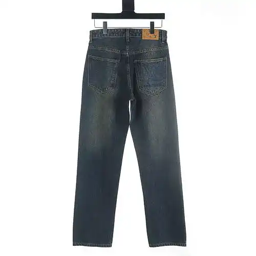 Vaqueros con bordado de herramientas LV 23Fw