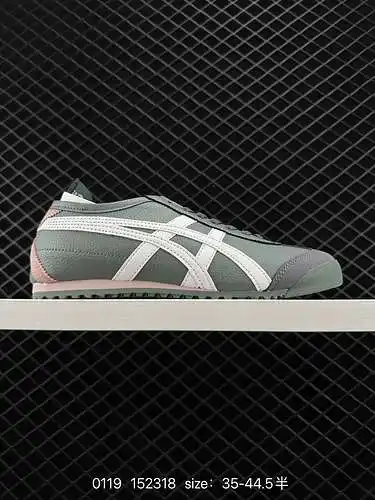 9 onitsuka Onitsuka Tiger Mexico66 zapatos para correr casuales, livianos, de caña baja, en blanco y