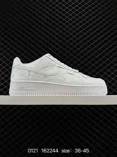 22 Air Force '7 Low Horma original y cartón original Crea una versión pura de Air Force Centrarse en