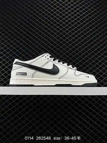 24 Nike/Nike original última versión en papel desarrollada, hecha de material de cuero de gamuza sól