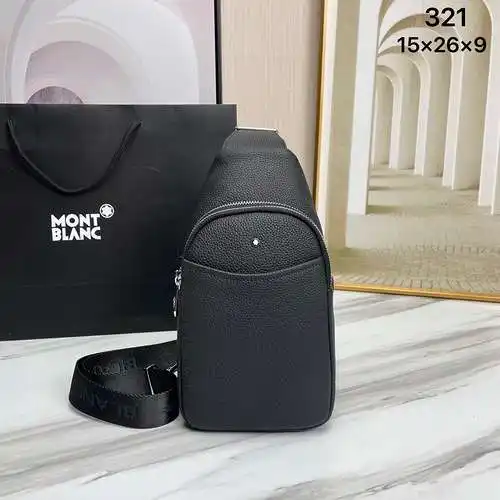 Bolso de pecho para hombre Wan@Baolong, fabricado en piel de vacuno original importada, calidad de a