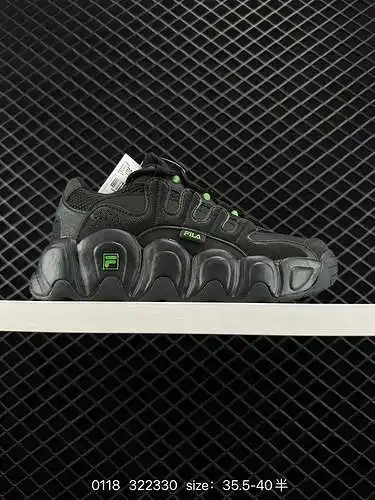 Serie de zapatos de pan Fila croissant estilo papá zapatos deportivos informales neutrales retro aum