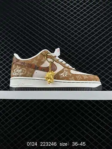23 NK Air Force ´7 Low Air Force 1 zapatillas deportivas informales bajas para todo fósforo LX988-8.