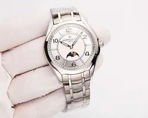 Reloj Vacheron Constantin @Denton reloj para hombre con movimiento mecánico original totalmente auto